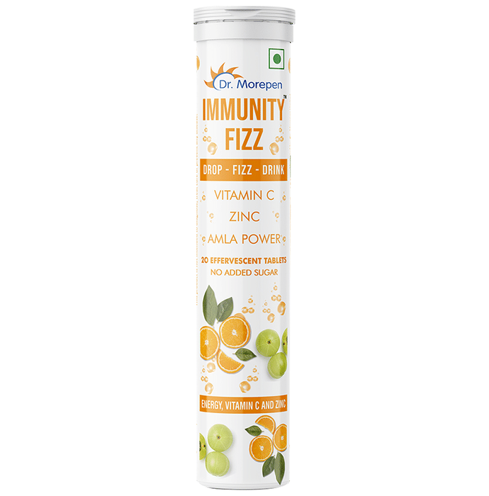 Dr. Morepen Immunity Fizz Effervescent Tablet Orange