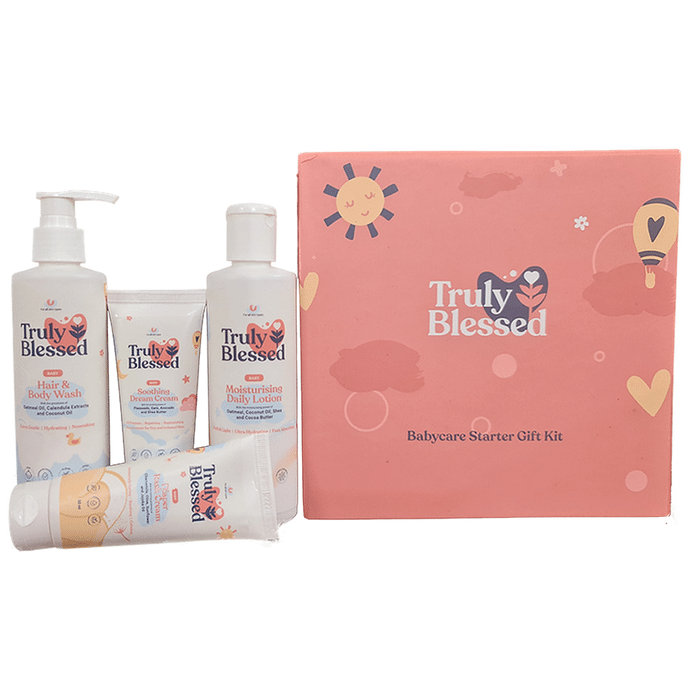 Truly Blessed Babycare Starter Gift Kit Peach