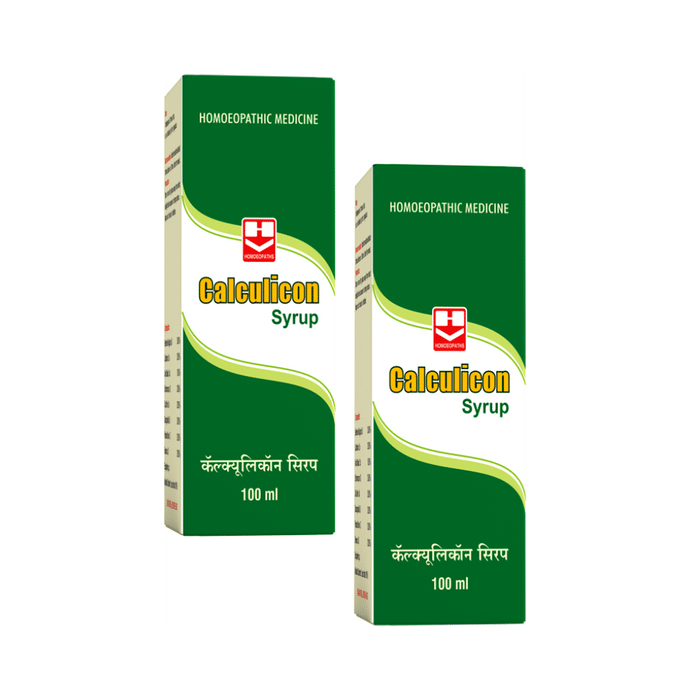Homeopaths Calculicon Syrup (100ml Each)