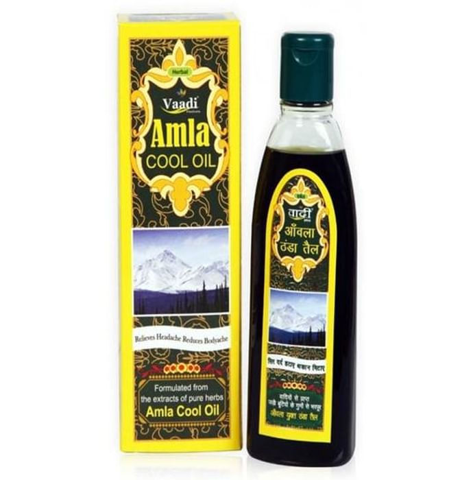 Vaadi Herbals Amla Cool Oil with Brahmi & Amla Extract