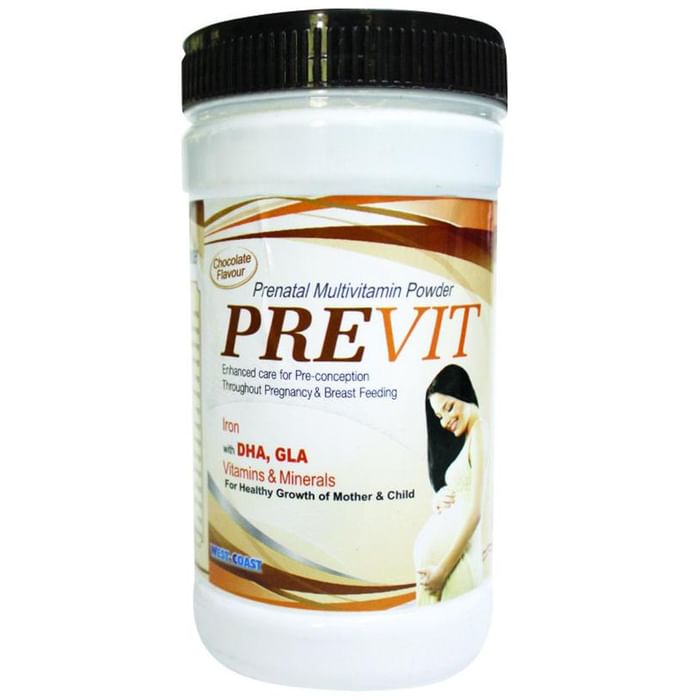 Previt Prenatal Multivitamin Powder Chocolate