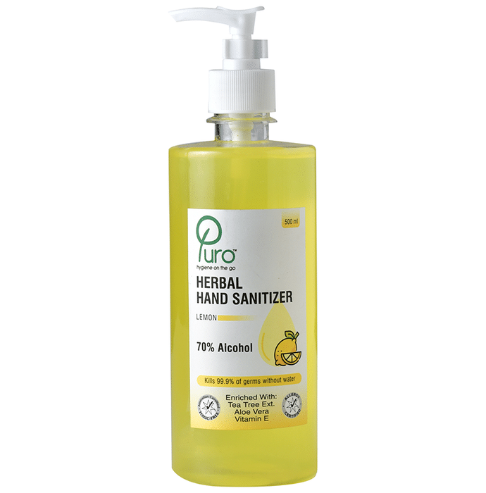 Puro Herbal Hand Sanitizer Lemon