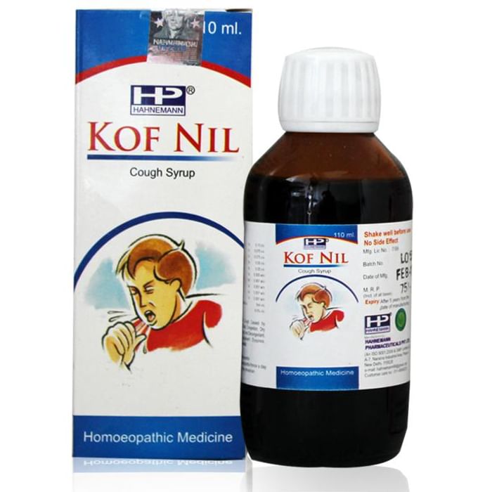 Hahnemann Kof Nil Cough Syrup