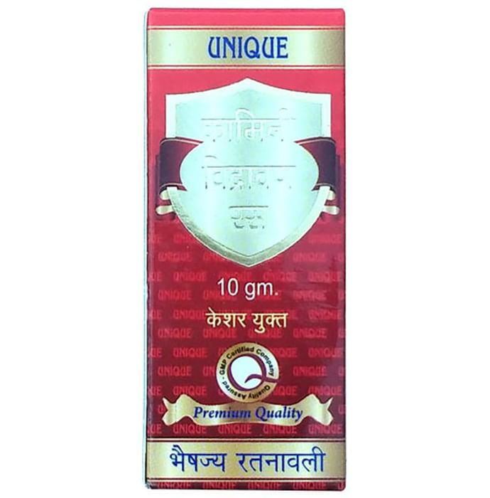 Unique Kamini Vidrawan Ras with Kesar
