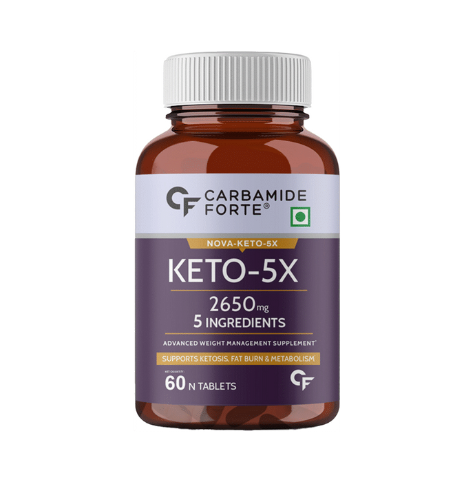 Carbamide Forte Keto 5X Vegetarian Tablet