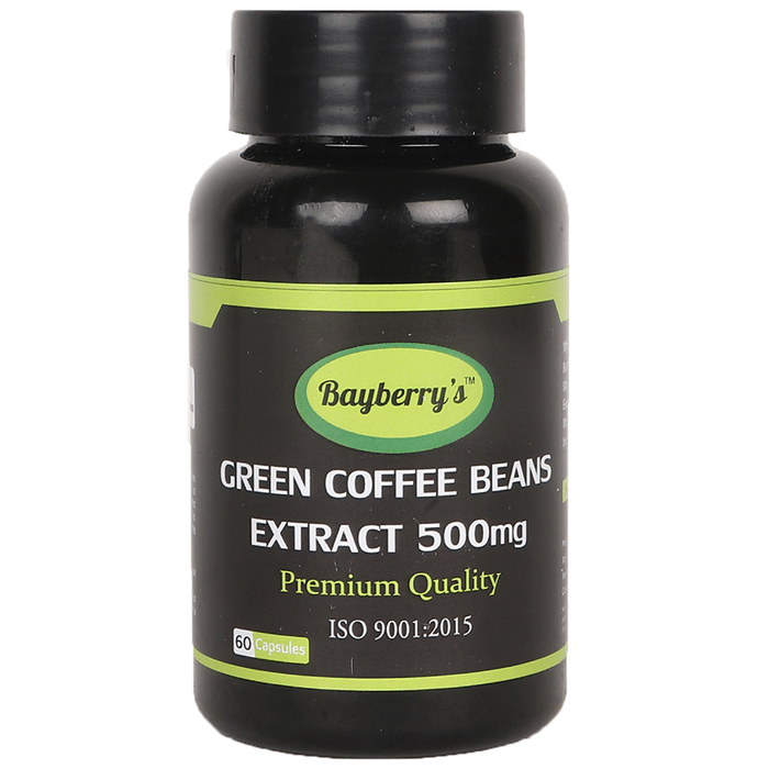 Bayberry's Green Coffee Bean Extract 500mg Capsule