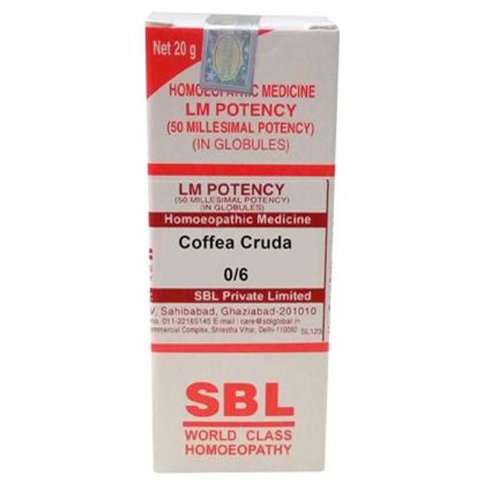 SBL Coffea Cruda 0/6 LM