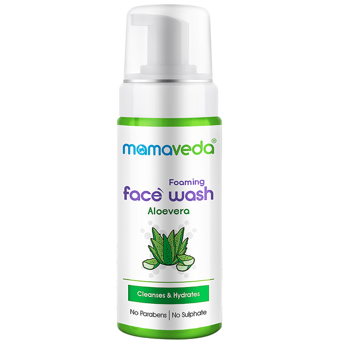 Mamaveda Aloevera Foaming Face Wash (160ml Each)