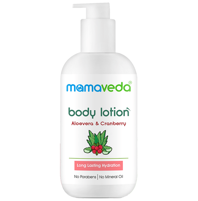 Mamaveda Aloevera and Cranberry Body Lotion (250ml Each)