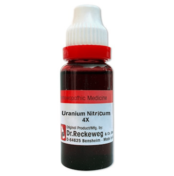 Dr. Reckeweg Uranium Nitricum 4x Mother Tincture Q