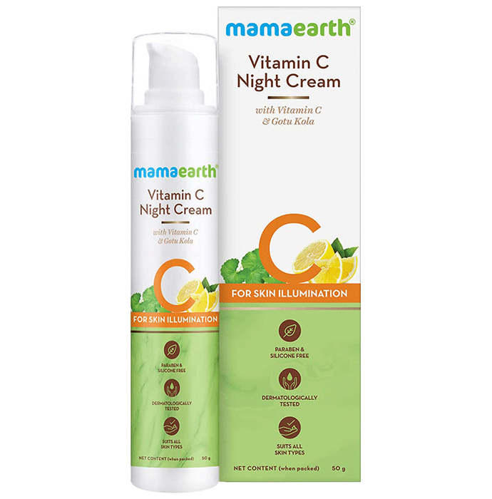 Mamaearth Vitamin C Night Cream Cream