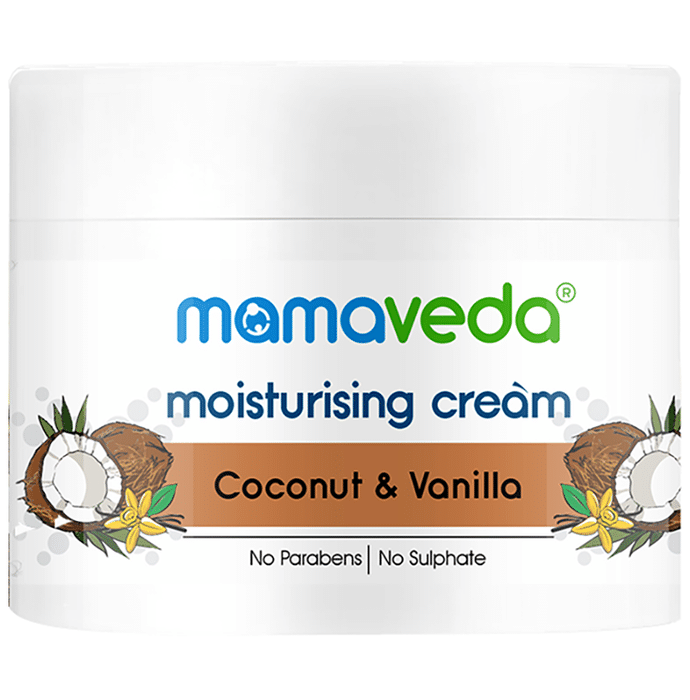 Mamaveda Coconut and Vanilla Moisturising Cream (200gm Each)