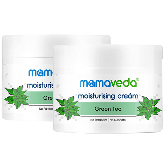 Mamaveda Green Tea Moisturising Cream (200gm Each)