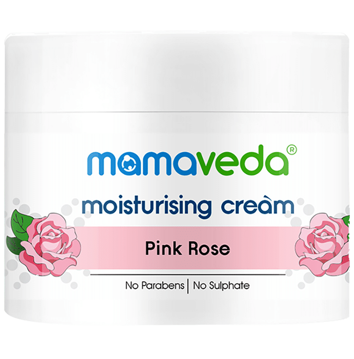 Mamaveda Pink Rose Moisturising Cream (200gm Each)