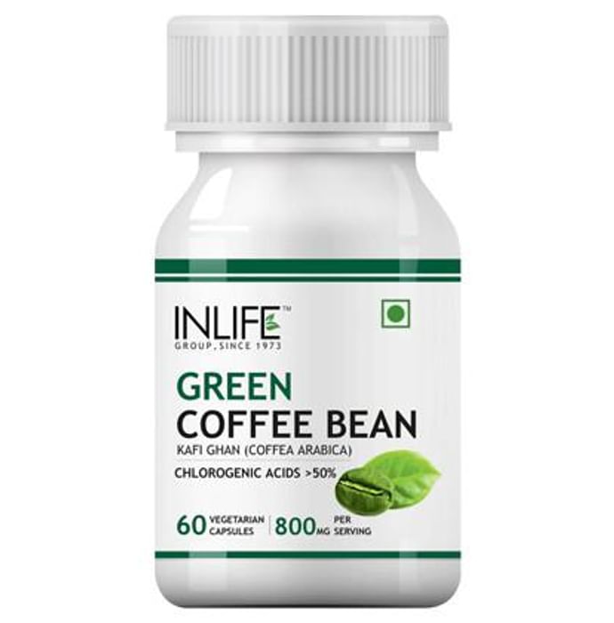 Inlife Green Coffee Bean Extract 800mg Capsule