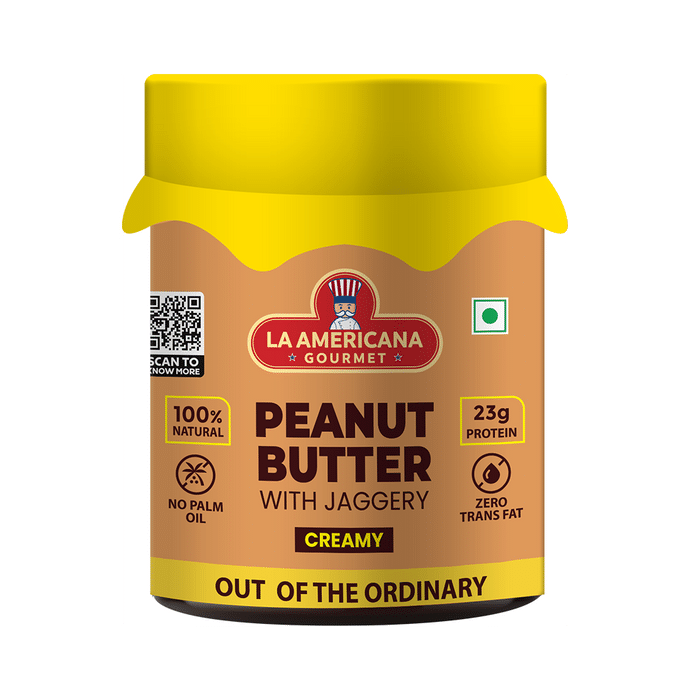 LA Americana Gourmet Peanut Butter with Jaggery Creamy