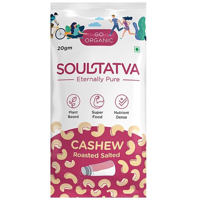 Soultatva Cashew (20gm Each) Roasted Salted