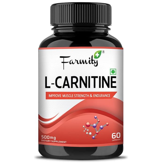 Farmity L- Carnitine 500mg Dietary Supplements Capsule