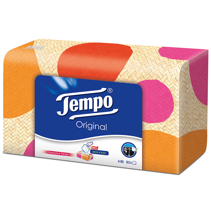 Tempo Original Facial Tissue 4 Ply