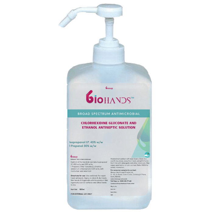 Biosup Biohands Sanitizer (500ml Each)