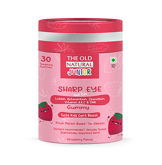 The Old Natural Junior Sharp Eye Gummy Strawberry