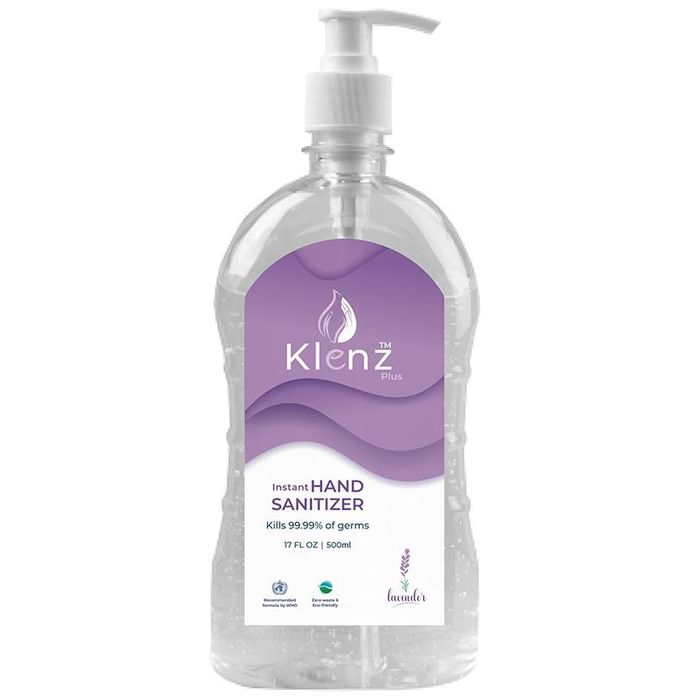 Klenz Plus Instant Hand Sanitizer Lavender