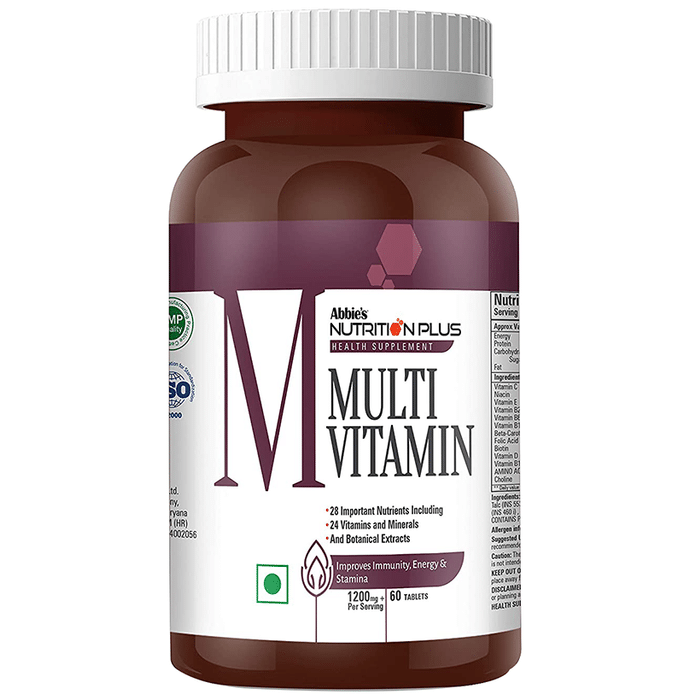 Abbie's Nutrition Plus Health Supplements Multivitamins Tablet