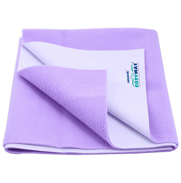 Newnik Cozymat, Dry Sheet (Size: 70cm X 50cm) Small Purple
