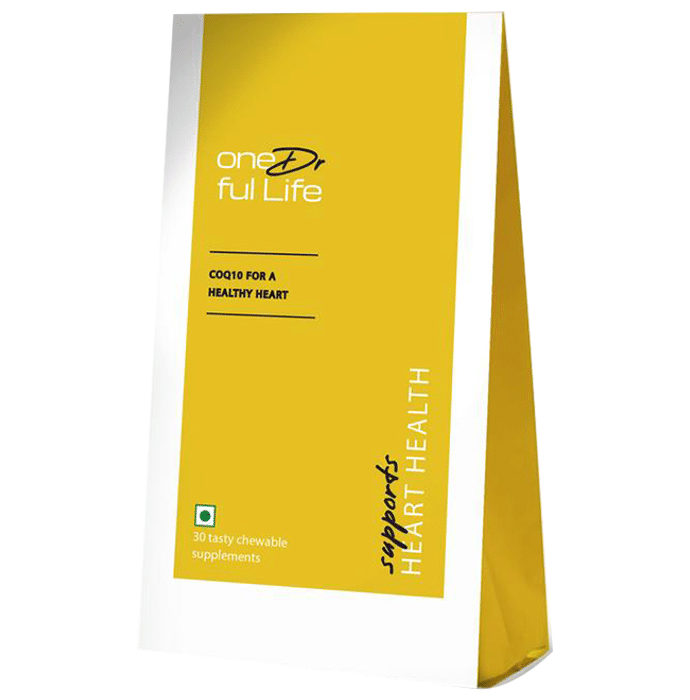 oneDrful Life CoQ10 Gummy Supplements Mango