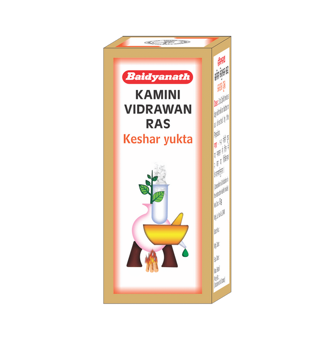 Baidyanath Kamini Vidrawan Ras Keshar Yukta Tablet