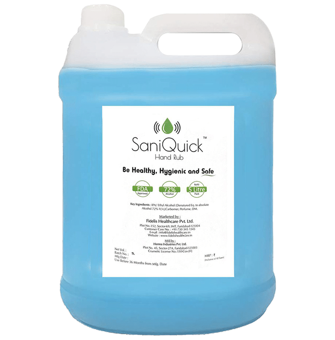 SaniQuick Hand Rub Blue