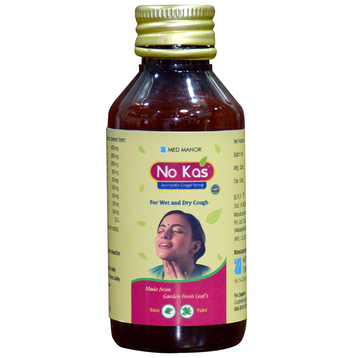 Med Manor No Kas Ayurvedic Cough Syrup