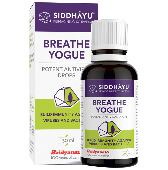 Siddhayu Breathe Yogue Potent Antiviral Drop