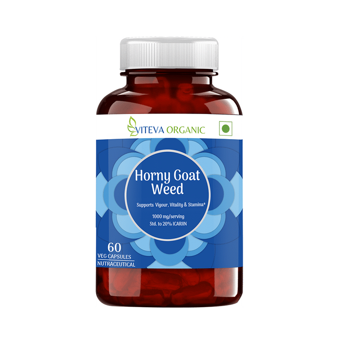 Viteva Organic Horny Goat Weed Veg Capsule