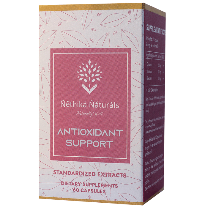 Nethika Naturals Antioxidant Support Dietary Supplements Capsule